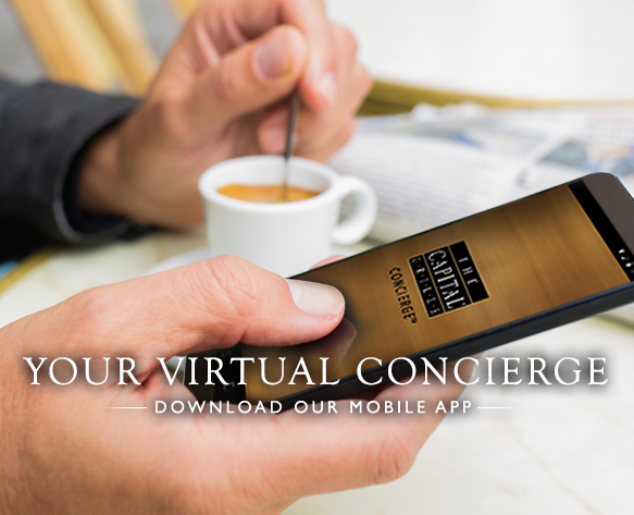 Download The Capital Grille's mobile app, your virtual concierge.