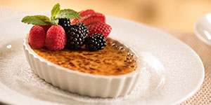 The Capital Grille's Crème Brûlée.