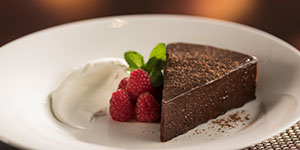 The Capital Grille's Flourless Chocolate Espresso Cake