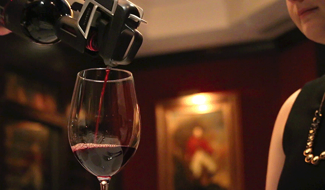 Coravin pouring technology