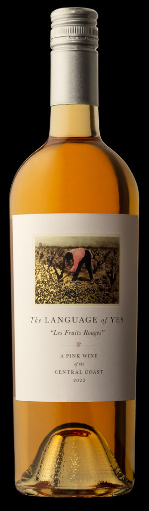 A bottle of 'Les Fruits Rouges' Rosè. Enjoy today at The Capital Grille.