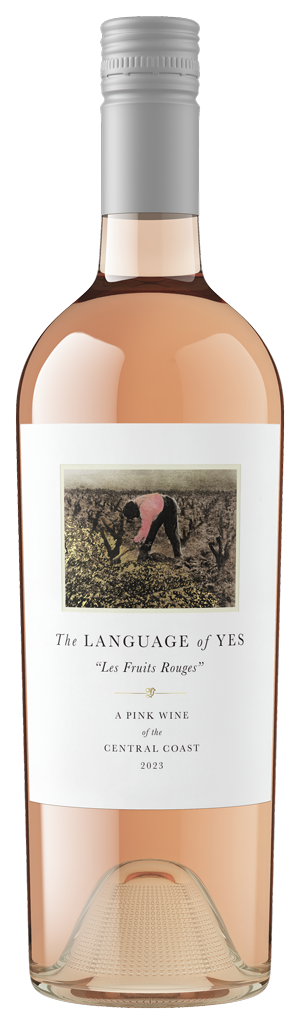A bottle of 'Les Fruits Rouges' Rosè. Enjoy today at The Capital Grille.