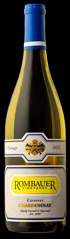 Bottle of Rombauer Chardonnay, Carneros. Enjoy today at The Capital Grille.