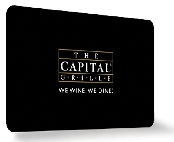 Purchase $500+ in gift cards from The Capital Grille and get gifted.